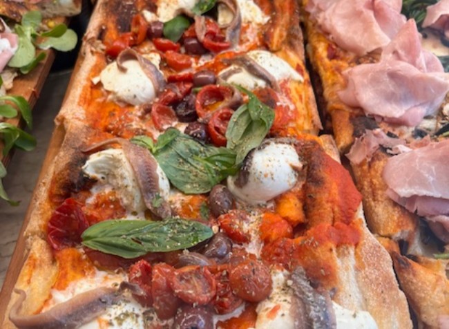 Pizza al taglio at Biga