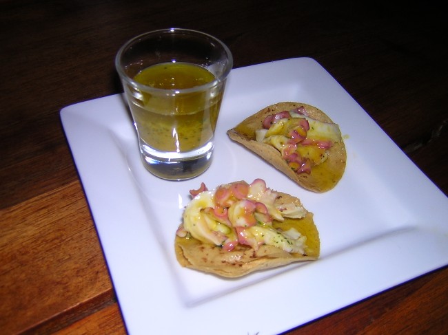 Julio's shrimp tacos