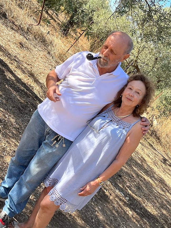 Sergio and his wife Tecla