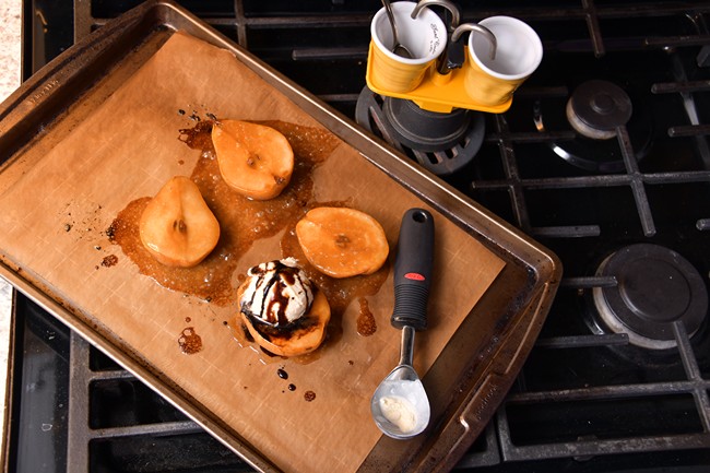 pears and balsamico